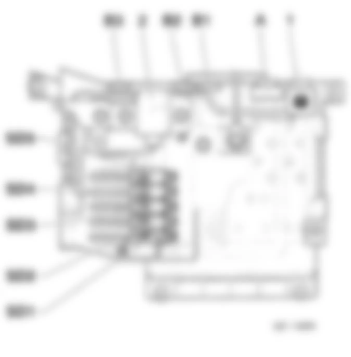 Audi Q7 4.2 2009 - Component Locations -  Identifying Relay & Fuse Panel (SD) Below Driver Seat