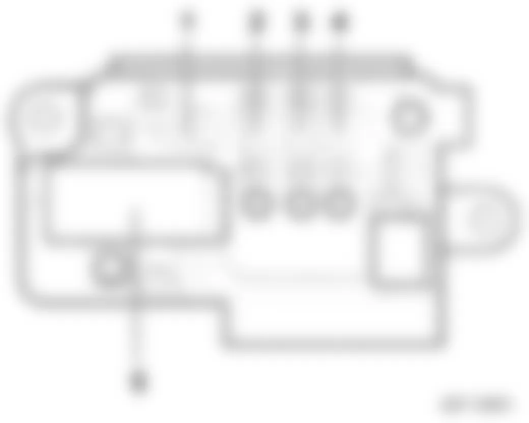Audi A3 2.0T Quattro 2010 - Component Locations -  Main Fuse Panel D -SD- Luggage Compartment - Right Side Rear