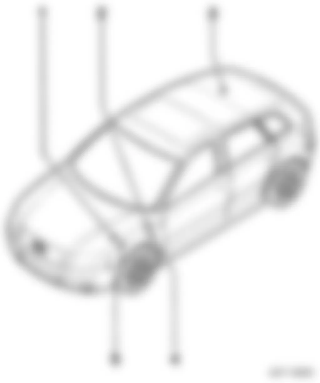 Audi A3 2.0T Quattro 2010 - Component Locations -  Relay Location Overview