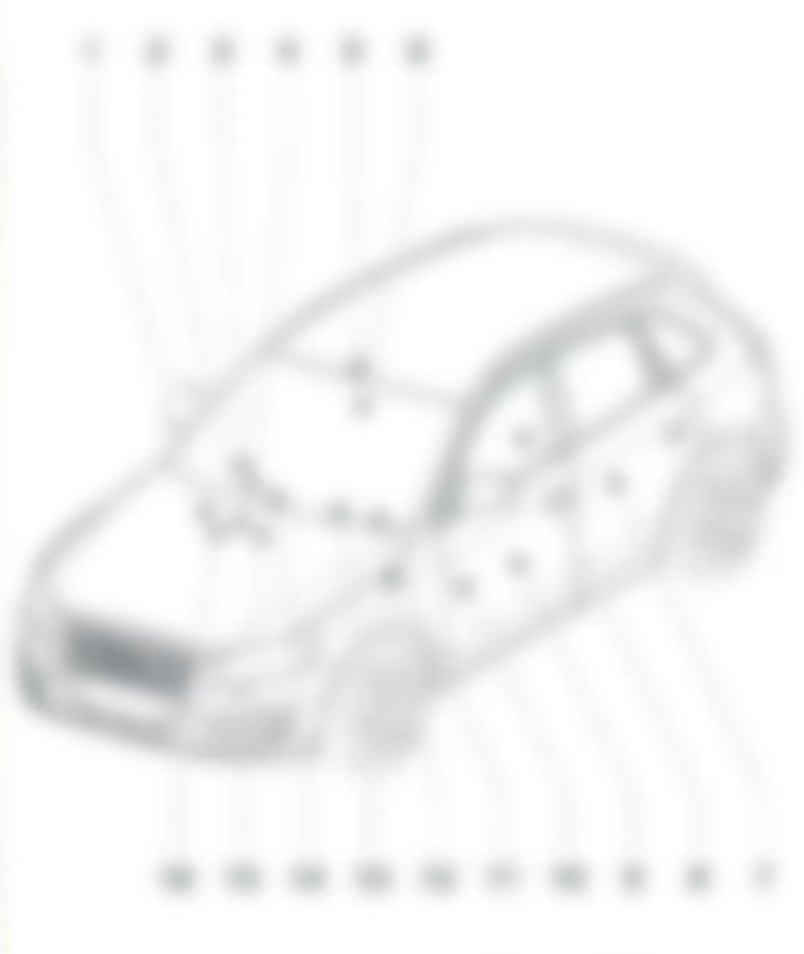 Audi Q5 2010 - Component Locations -  Control Module Overview