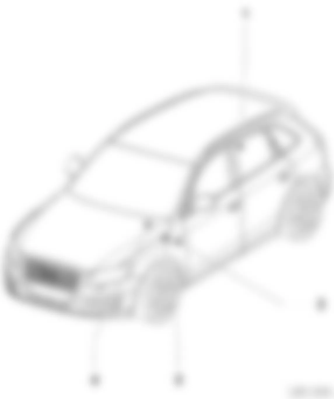 Audi Q5 2010 - Component Locations -  Identifying Location Of Relays (Overview Of Relays)