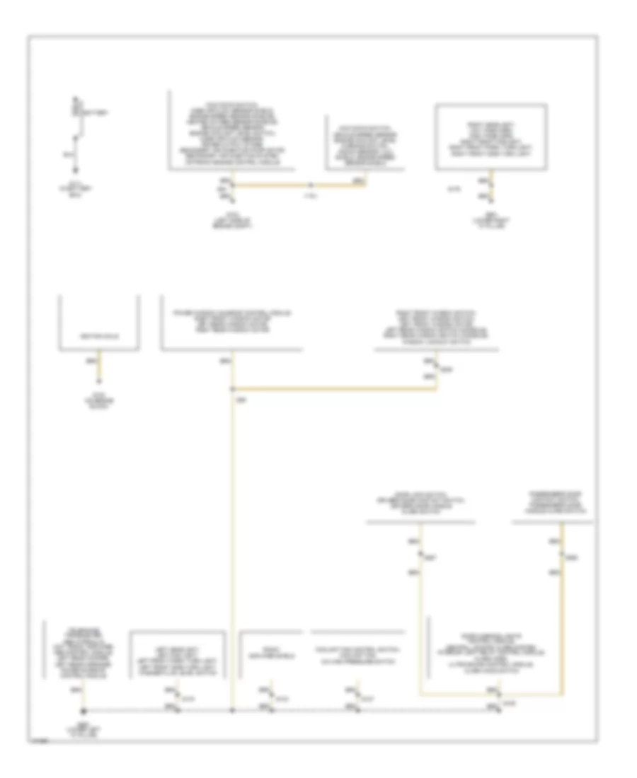 Ground Distribution Wiring Diagram 1 of 2 for Audi A4 Quattro 1999