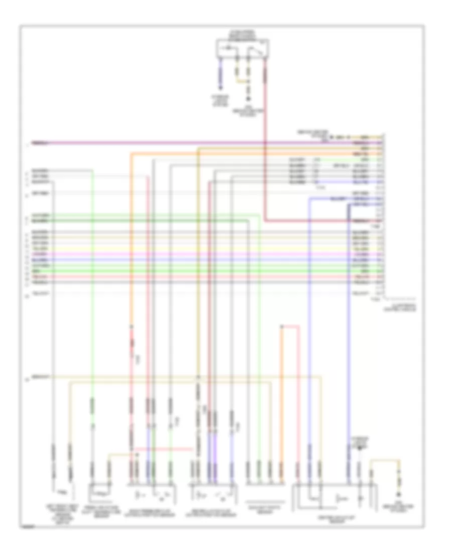 Automatic A C Wiring Diagram 3 of 4 for Audi A6 3 2 2011