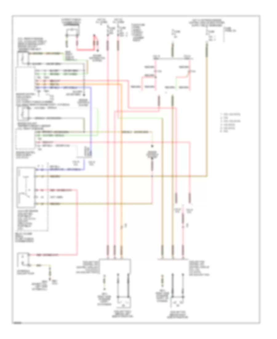 Automatic A C Wiring Diagram 4 of 4 for Audi A6 3 2 2011