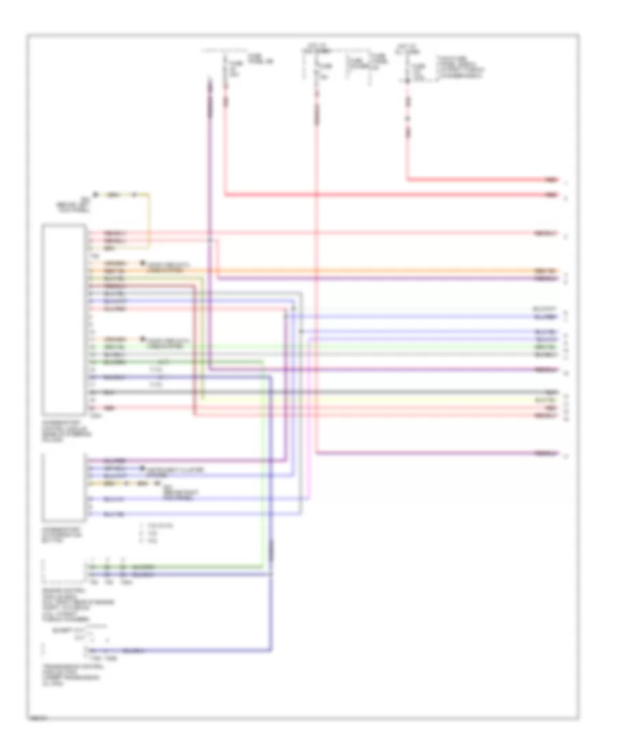 Access Start Wiring Diagram 1 of 2 for Audi A6 3 2 2011