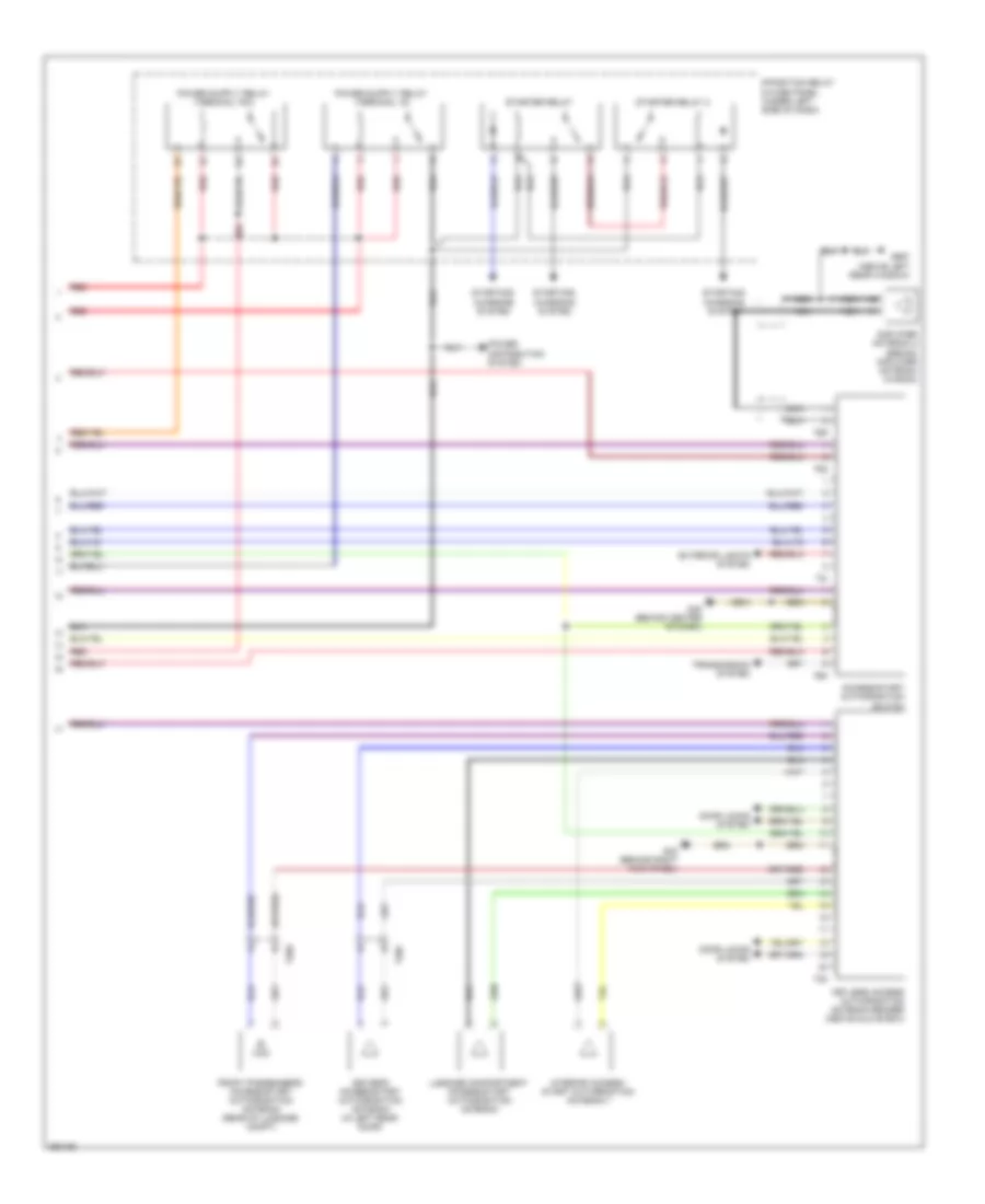 Access Start Wiring Diagram 2 of 2 for Audi A6 3 2 2011