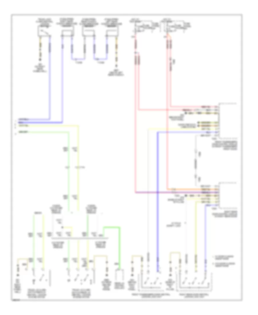 Anti theft Wiring Diagram 2 of 2 for Audi A6 3 2 2011