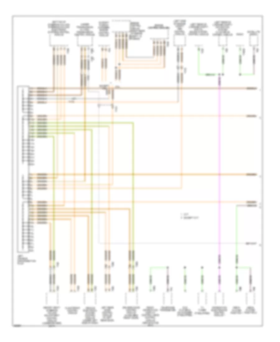 Computer Data Lines Wiring Diagram 1 of 3 for Audi A6 3 2 2011