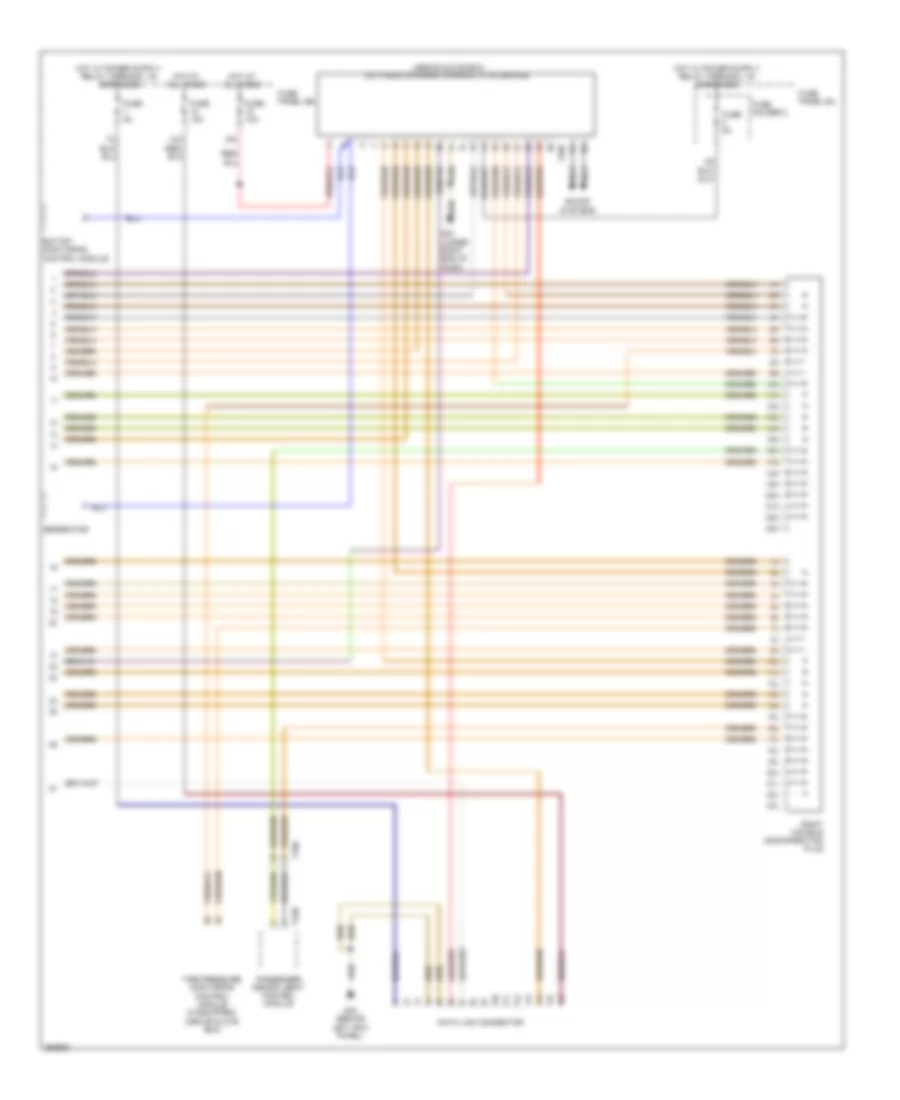 Computer Data Lines Wiring Diagram 3 of 3 for Audi A6 3 2 2011