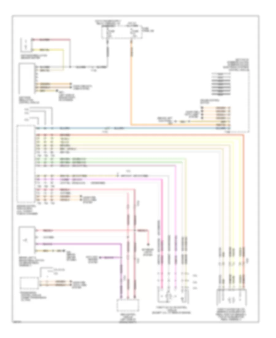 Cruise Control Wiring Diagram for Audi A6 3 2 2011