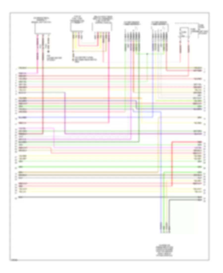 3.0L SC, Engine Performance Wiring Diagram (4 of 8) for Audi A7 Prestige 2013