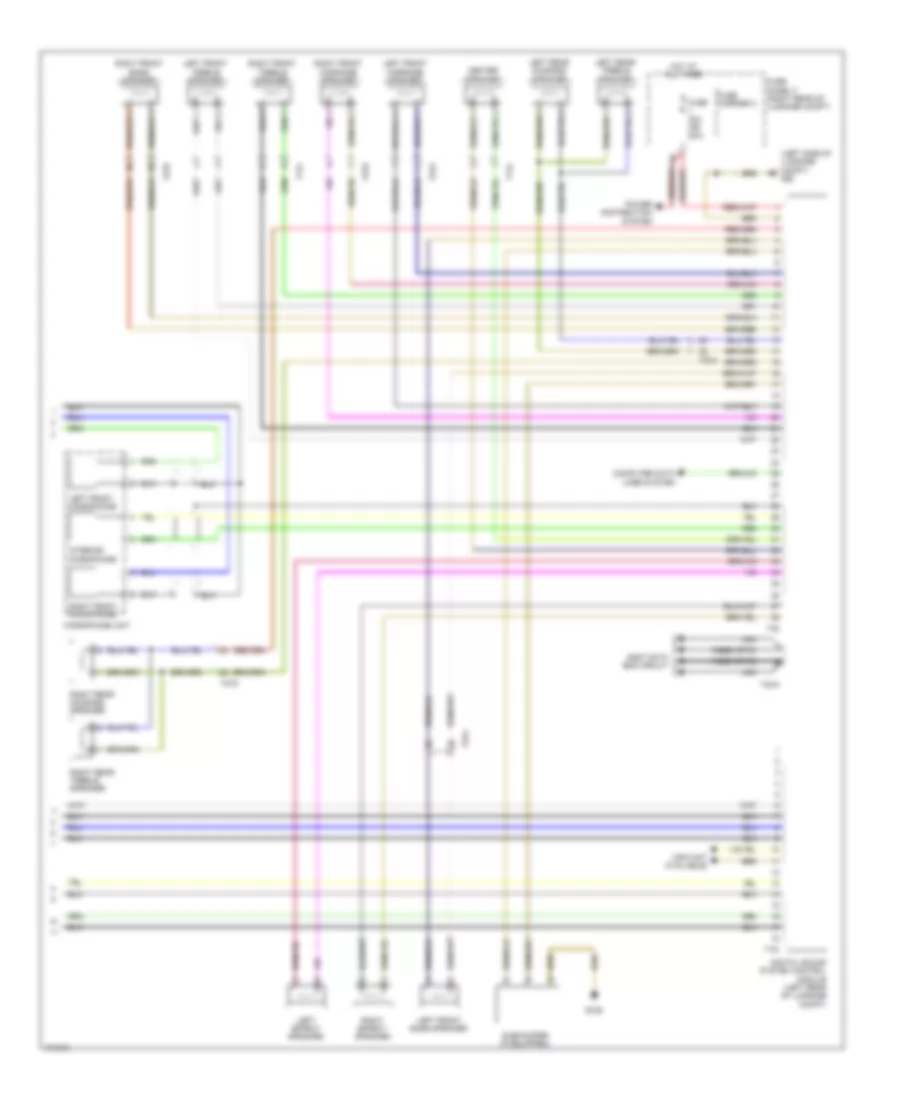 Navigation Wiring Diagram, with Bose RMC (3 of 3) for Audi A7 Prestige 2013