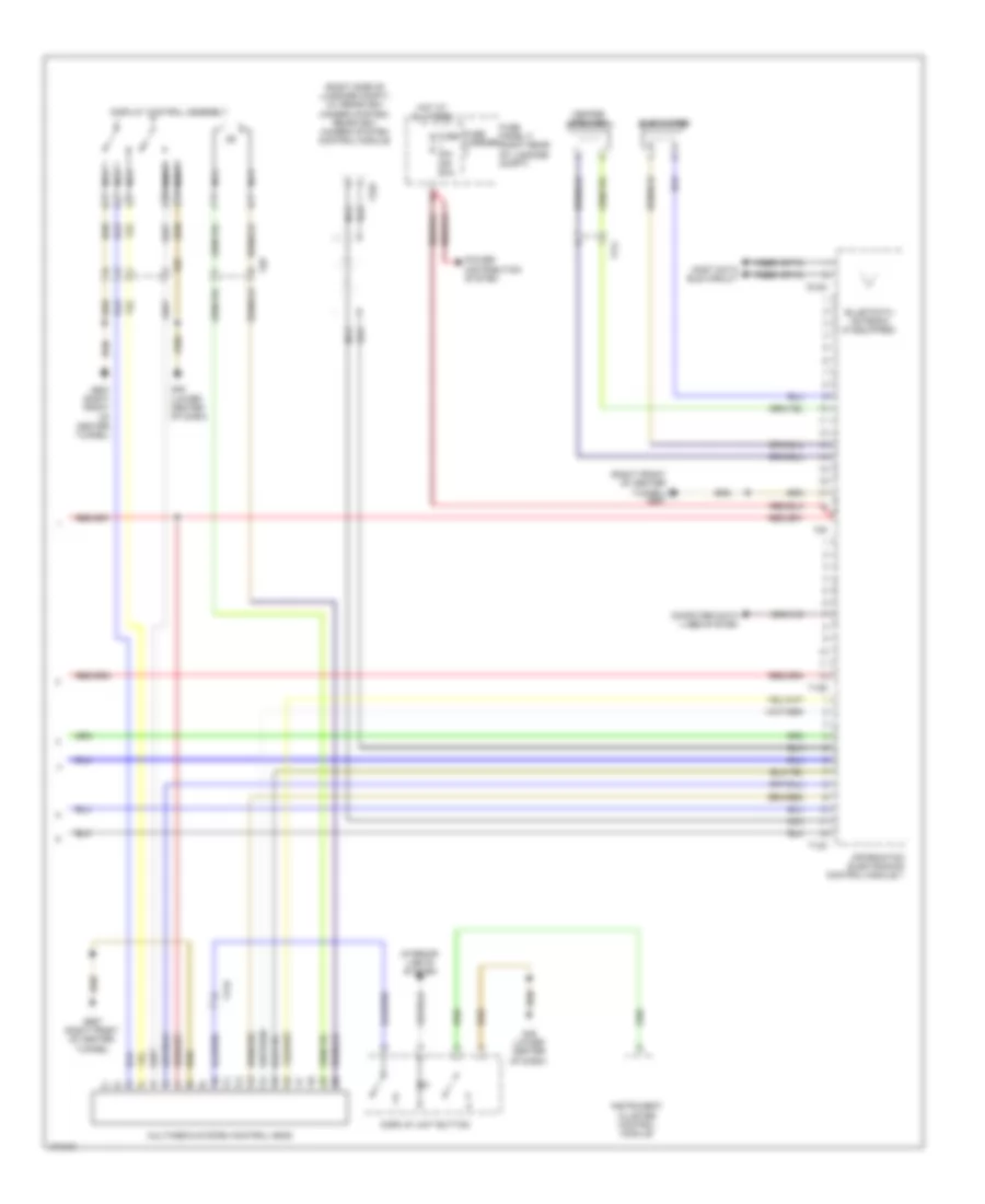 Multimedia Interface Wiring Diagram, with Radio Plus (3 of 3) for Audi A7 Prestige 2013