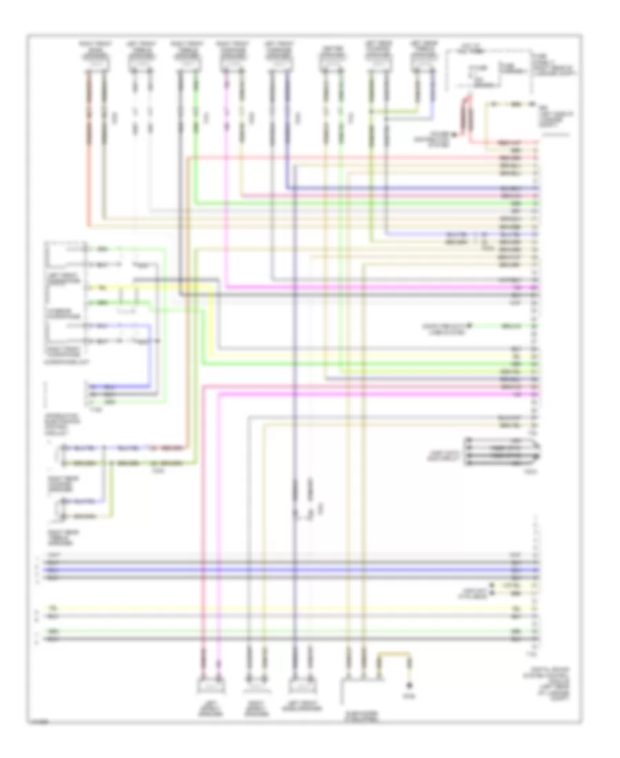 Radio Wiring Diagram, Bose MMI (2 of 2) for Audi A7 Prestige 2013