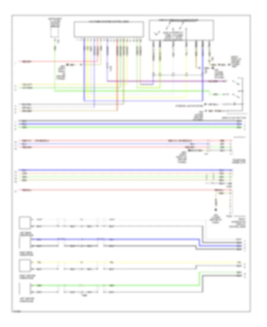 Radio Wiring Diagram, Bose RMC (2 of 3) for Audi A7 Prestige 2013