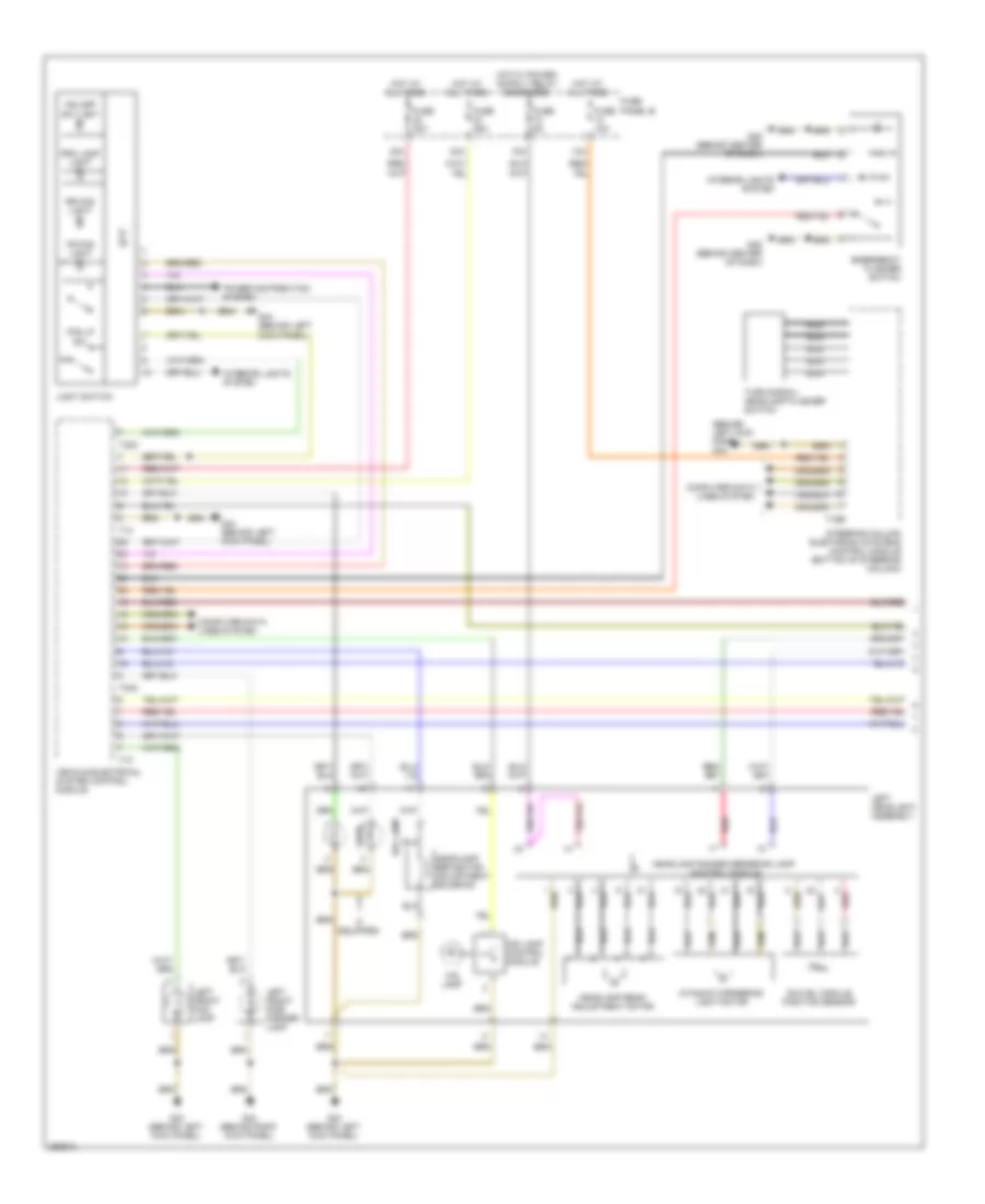 Headlights Wiring Diagram with Bi Xenon with Adaptive Headlights 1 of 2 for Audi S6 Quattro 2008