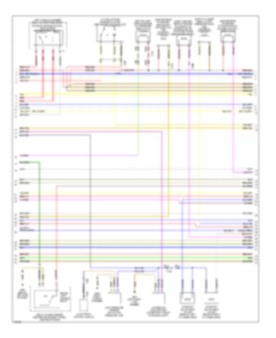 3.0L SC, Engine Performance Wiring Diagram (2 of 6) for Audi Q7 TDI Premium 2014