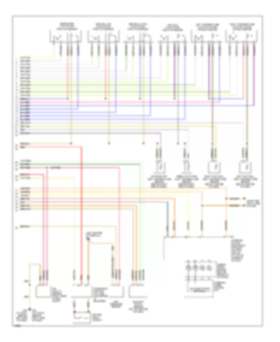 Automatic A C Wiring Diagram 2 of 2 for Audi S4 Quattro 2004