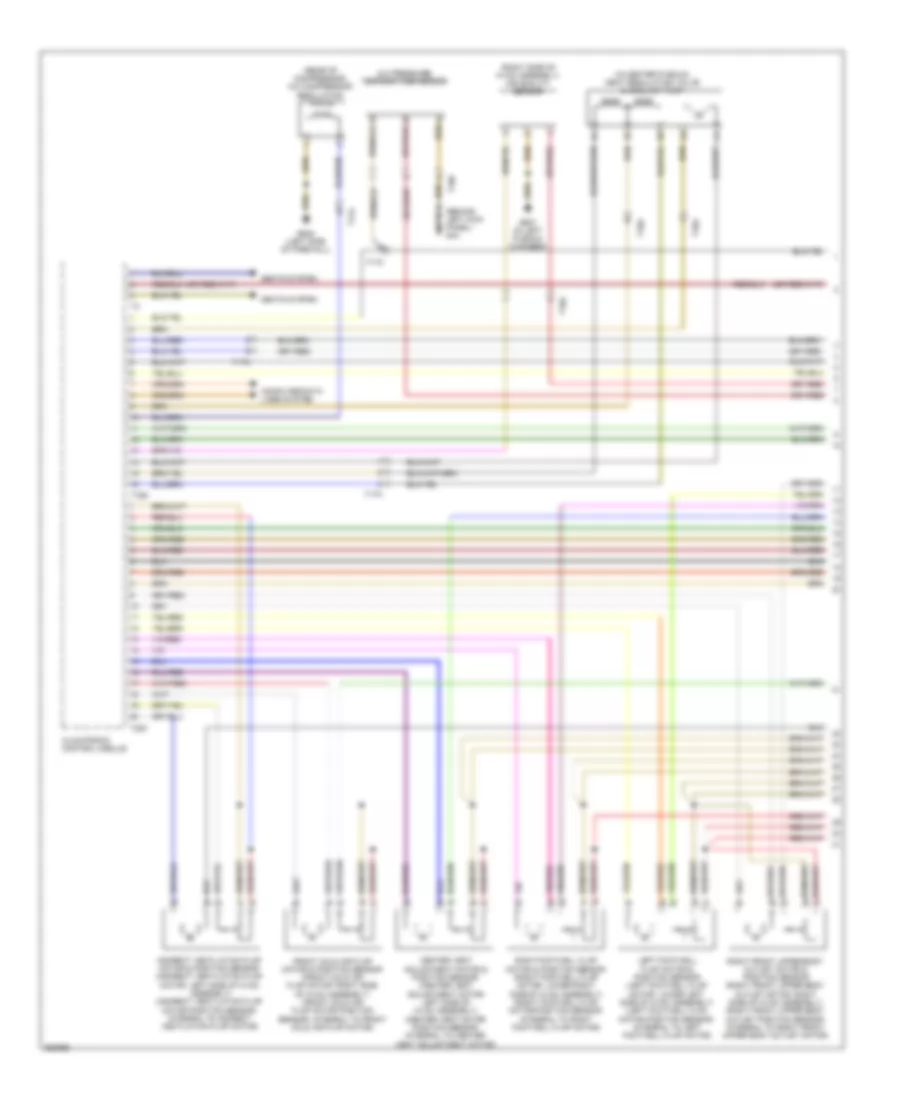 Automatic A C Wiring Diagram 1 of 4 for Audi A6 4 2 Quattro 2011