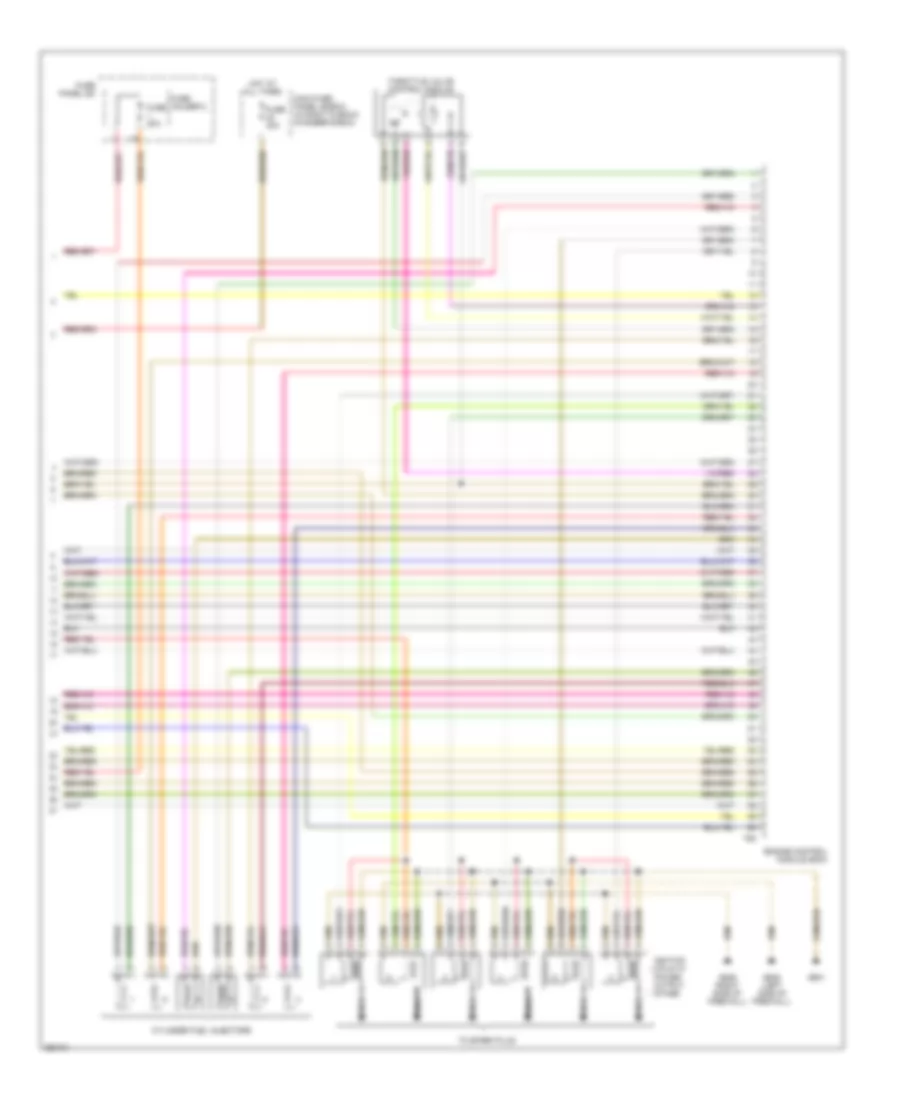3.0L SC, Engine Performance Wiring Diagram (6 of 6) for Audi A6 4.2 Quattro 2011
