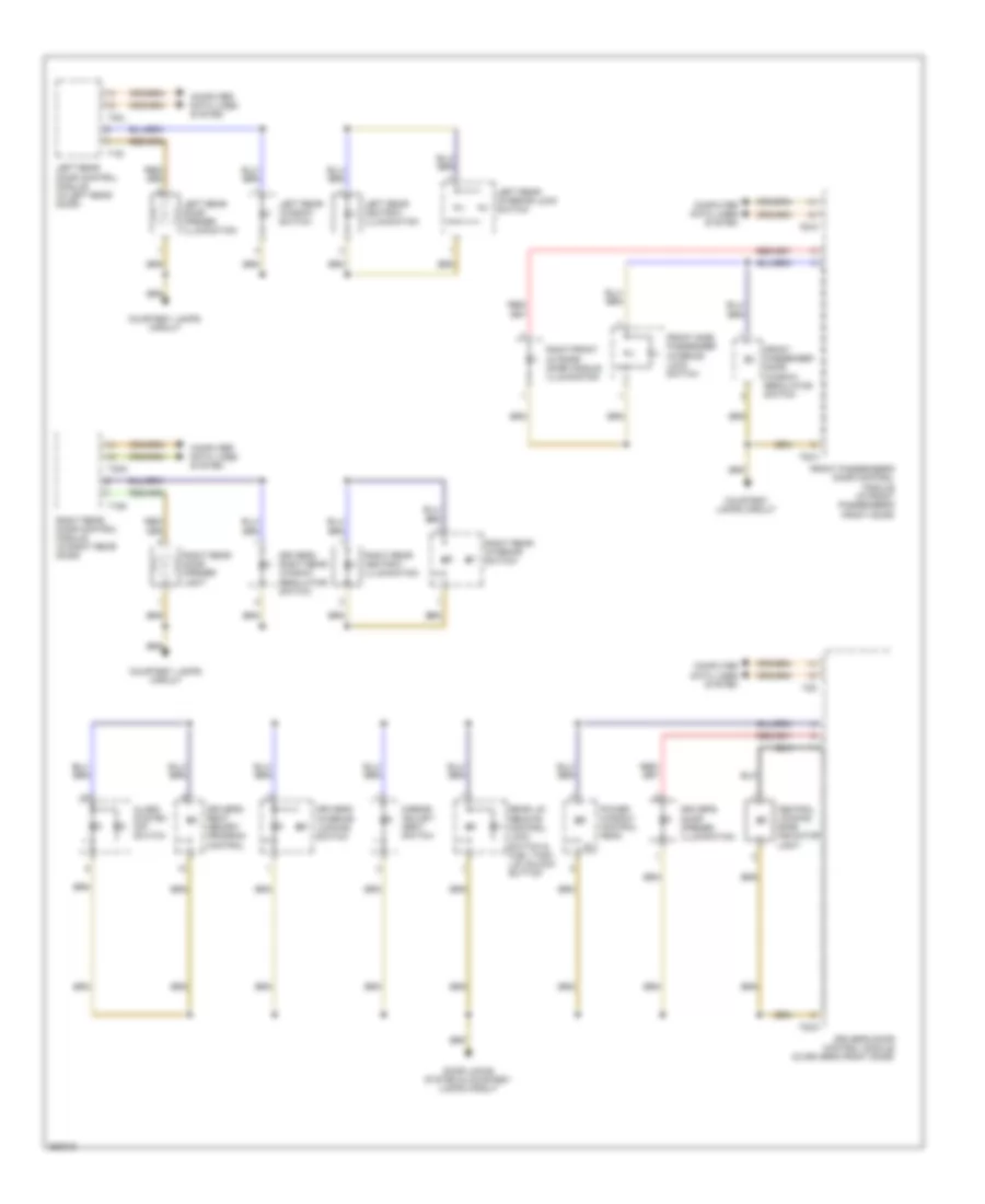 Instrument Illumination Wiring Diagram (2 of 2) for Audi A6 4.2 Quattro 2011