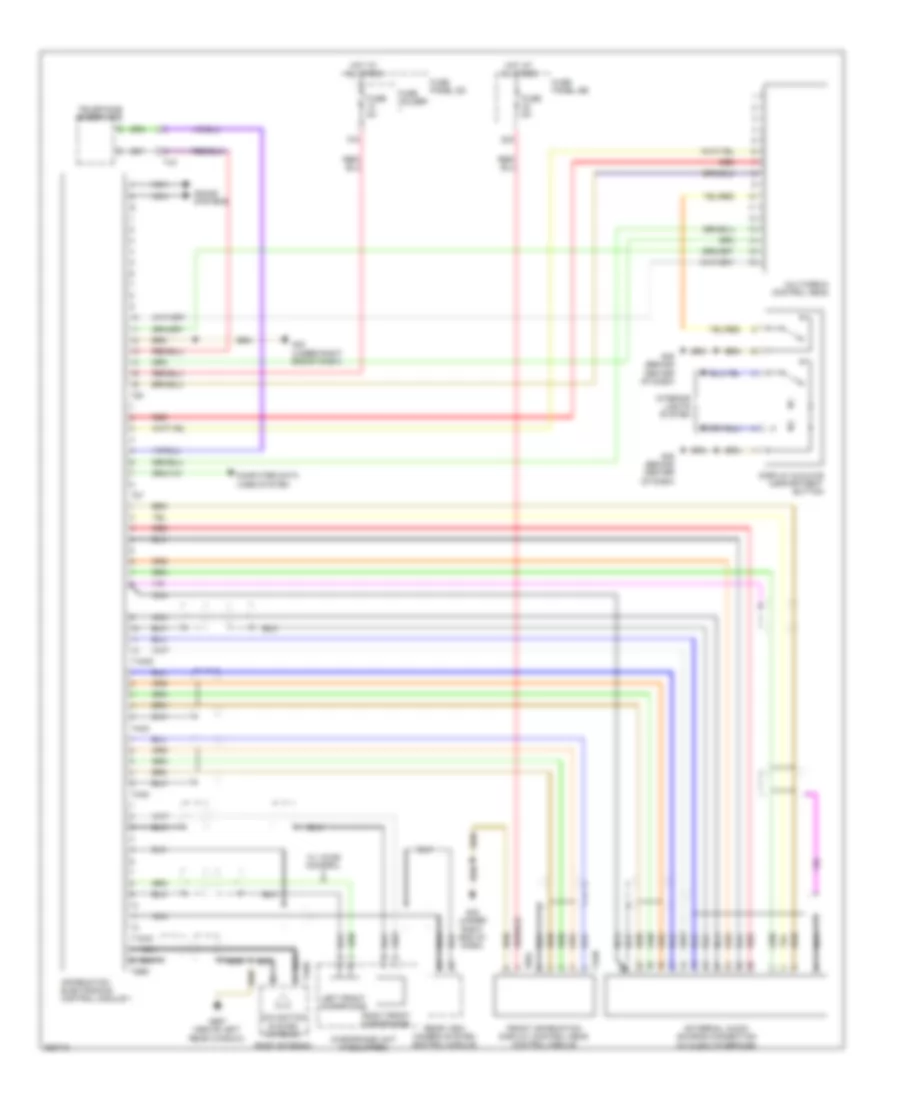 Multimedia Interface Wiring Diagram for Audi A6 4.2 Quattro 2011