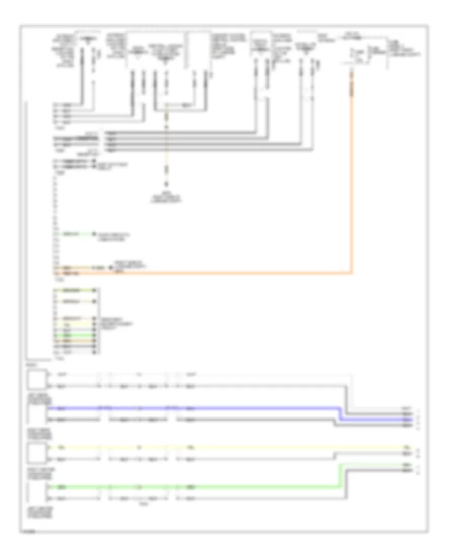 Radio Wiring Diagram Bose 1 of 2 for Audi A8 2013