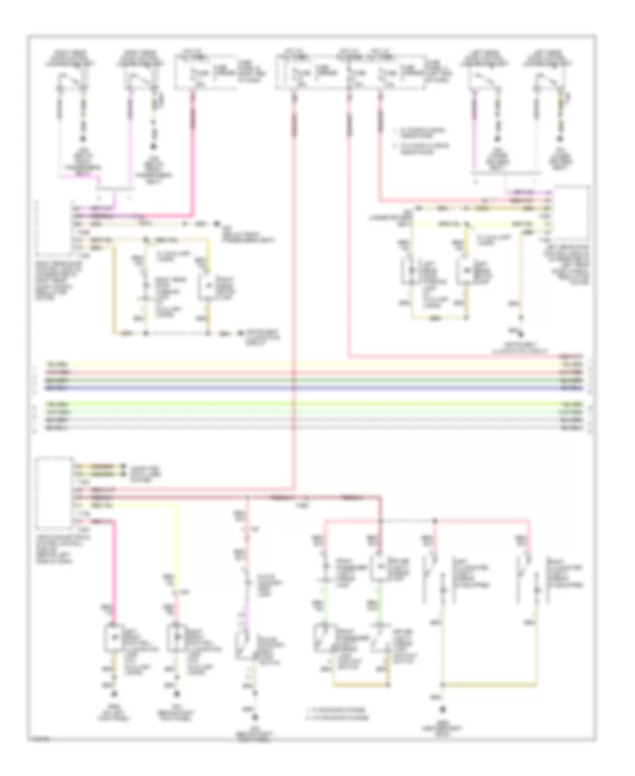 Courtesy Lamps Wiring Diagram 3 of 5 for Audi A8 2013