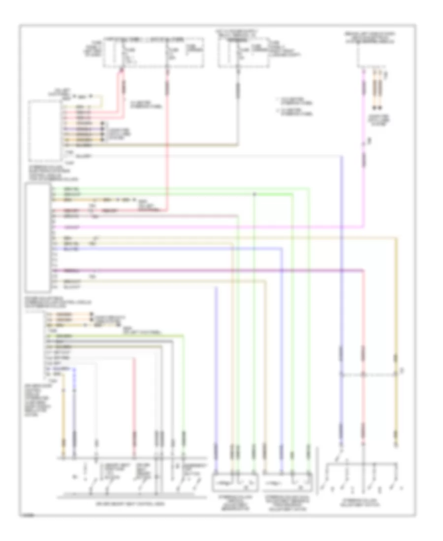 Steering Column Memory Wiring Diagram for Audi A8 2013