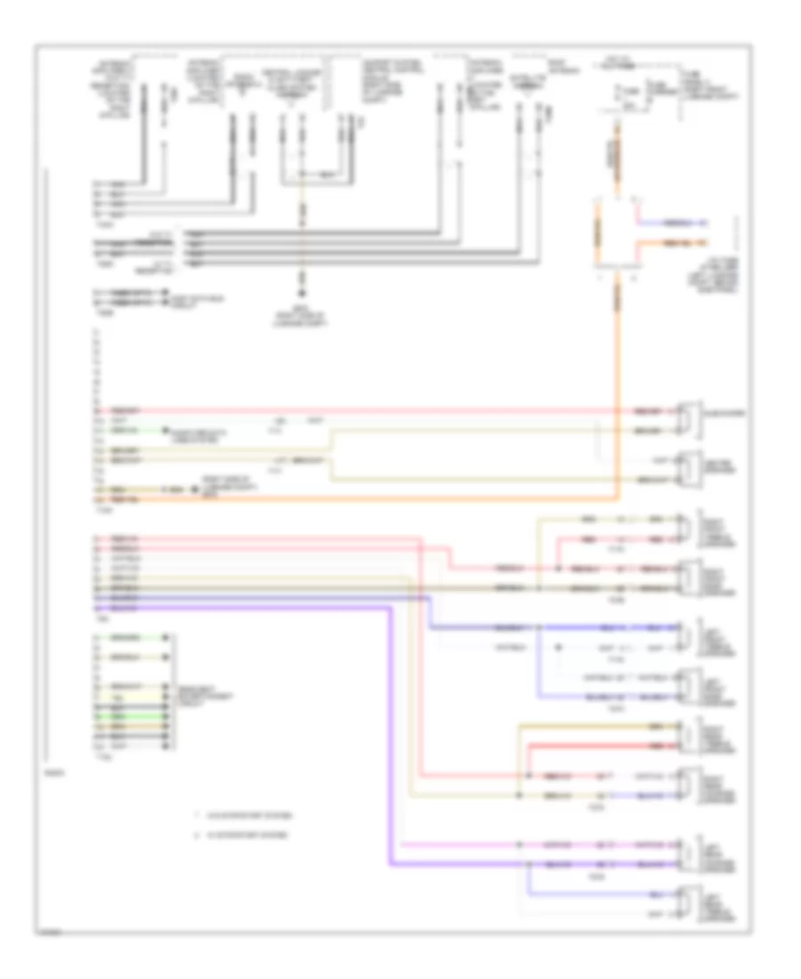 Radio Wiring Diagram Basic for Audi A8 2013