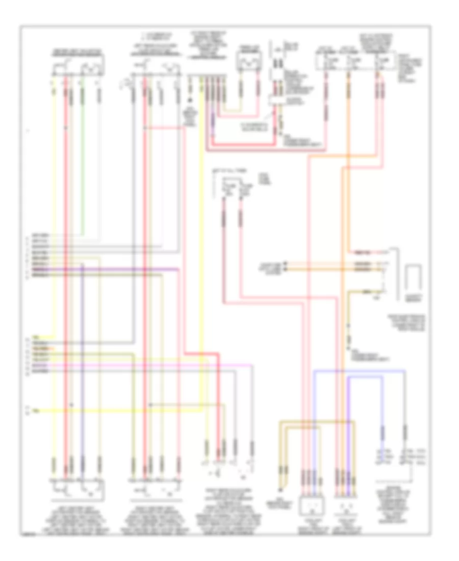 Automatic A C Wiring Diagram 2 of 3 for Audi S8 Quattro 2008