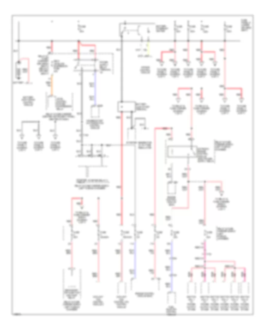3 0L SC Power Distribution Wiring Diagram 1 of 7 for Audi Q7 TDI Premium Plus 2014