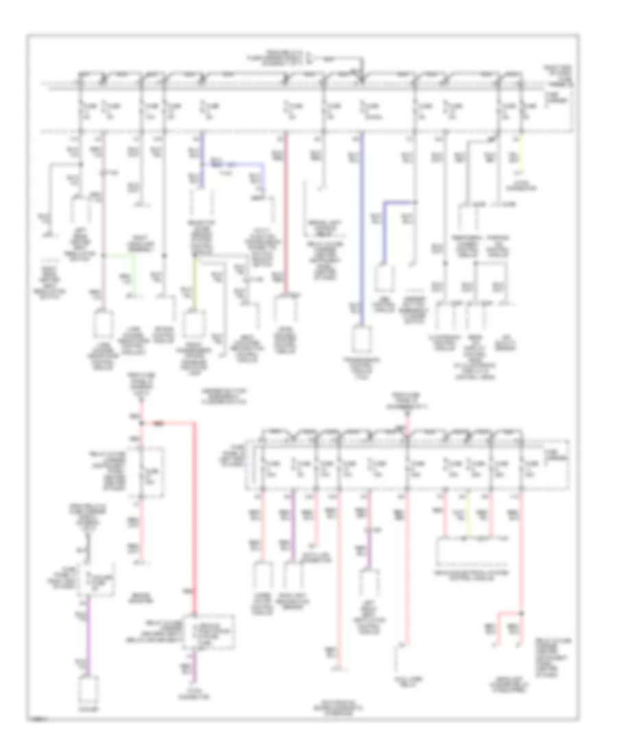 3 0L SC Power Distribution Wiring Diagram 3 of 7 for Audi Q7 TDI Premium Plus 2014
