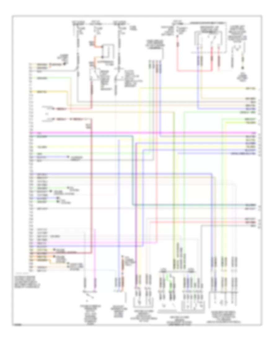 1 8L Engine Performance Wiring Diagram 1 of 3 for Audi TT 2004