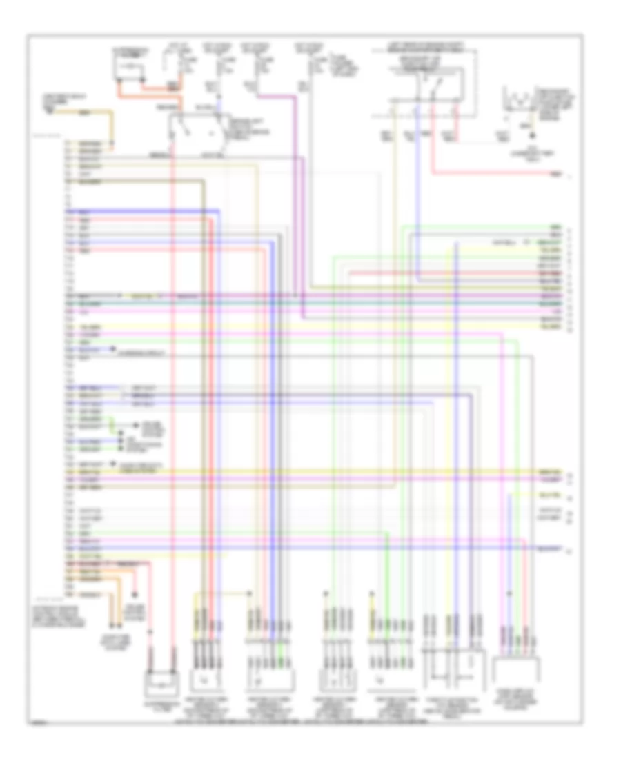 3 2L Engine Performance Wiring Diagram 1 of 4 for Audi TT 2004