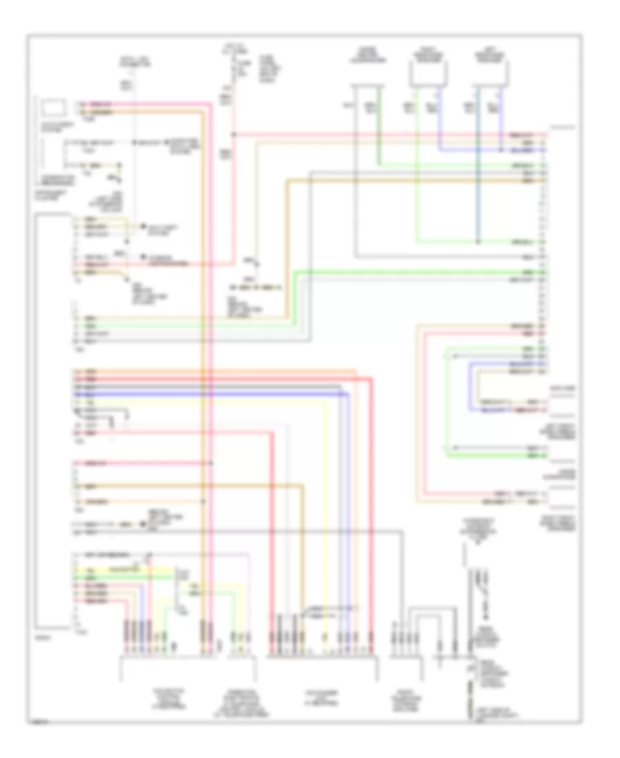 Bose Radio Wiring Diagram Coupe with Bose System for Audi TT 2004