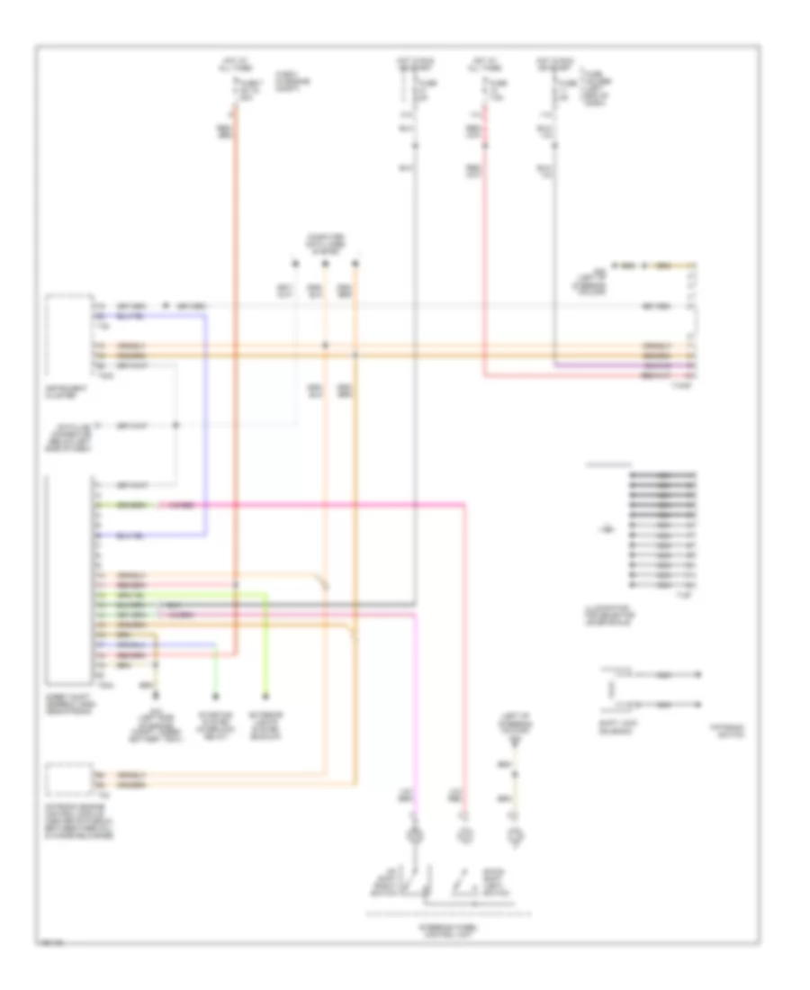 A T Wiring Diagram with Direct Shift for Audi TT 2004