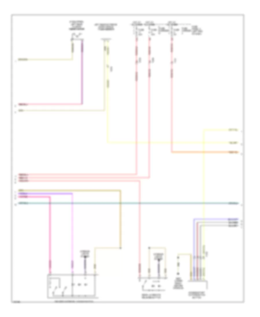 Anti-theft Wiring Diagram (2 of 5) for Audi A8 L 2013
