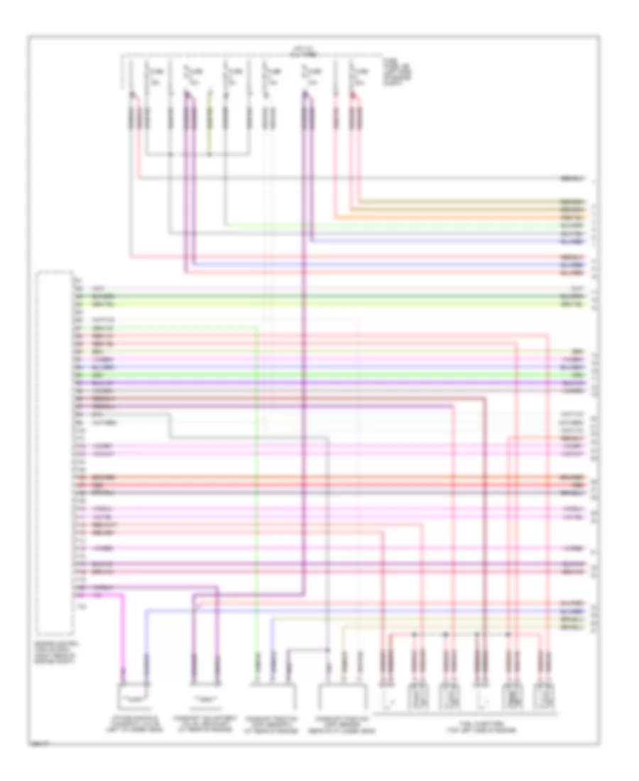 3.2L, Engine Performance Wiring Diagram (1 of 7) for Audi TT 2008