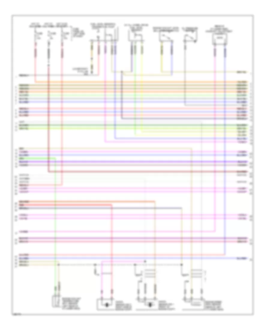 3.2L, Engine Performance Wiring Diagram (2 of 7) for Audi TT 2008