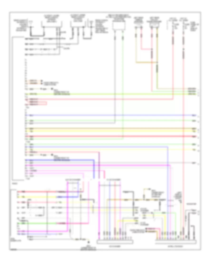 Radio Wiring Diagram with Bose 1 of 2 for Audi TT 2008