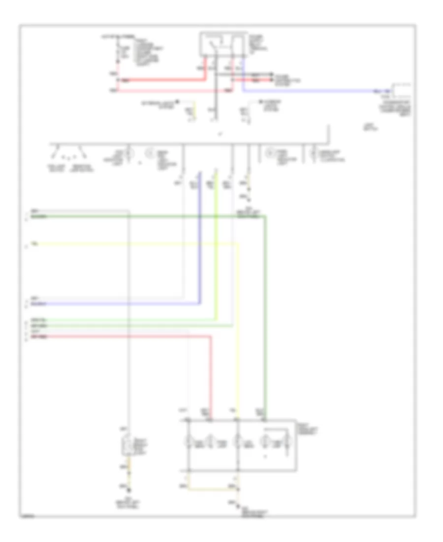 Headlights Wiring Diagram 2 of 2 for Audi A8 L 2011
