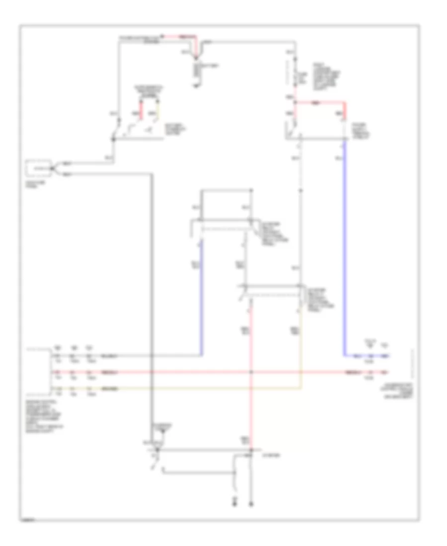 Starting Wiring Diagram for Audi A8 L 2011