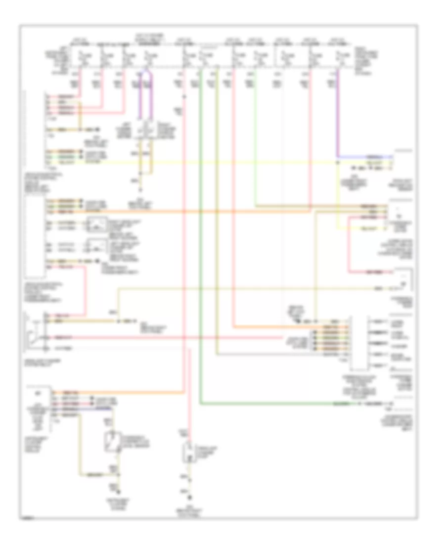 WiperWasher Wiring Diagram for Audi A8 L 2011