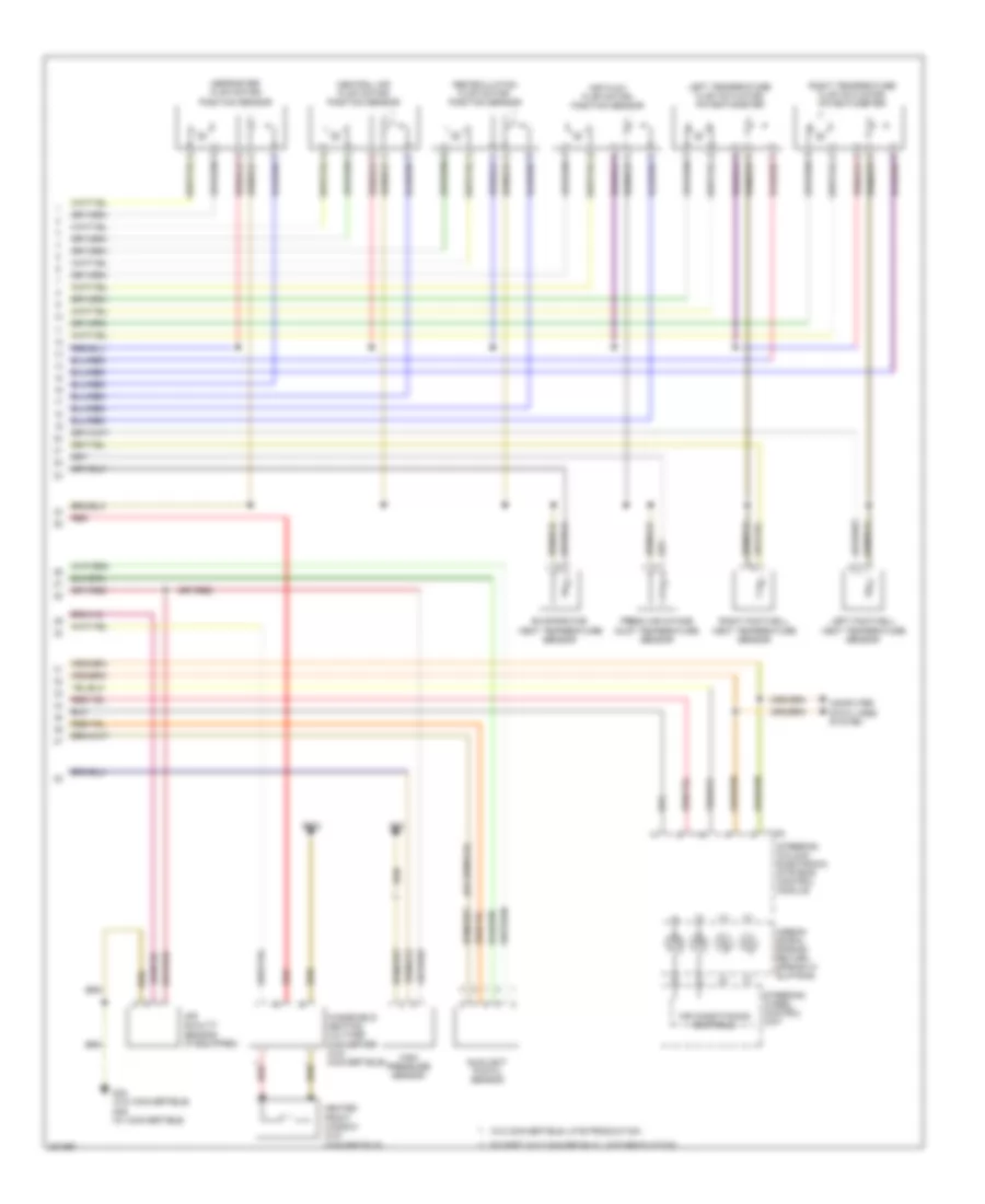 Automatic AC Wiring Diagram (2 of 2) for Audi A4 2005