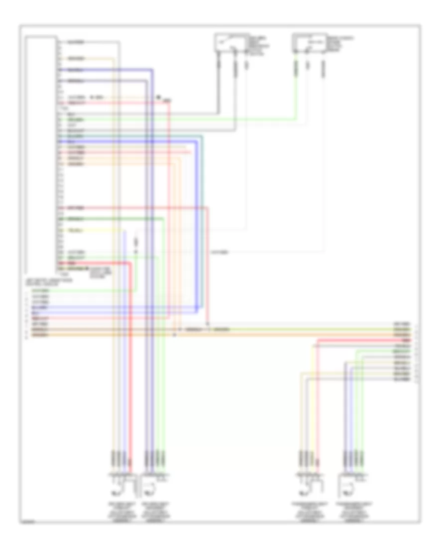 Memory Systems Wiring Diagram, with Convertible (2 of 4) for Audi A4 2005