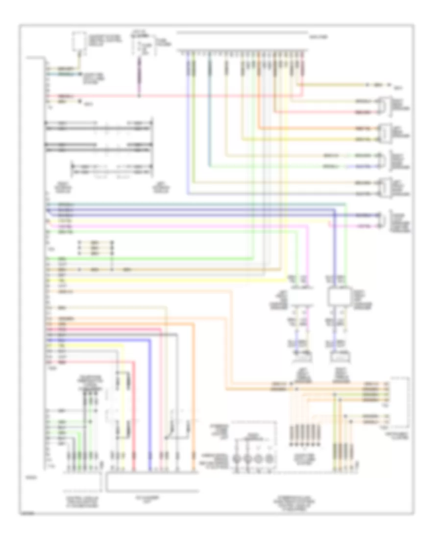 Symphony II Wiring Diagram with Convertible without Bose Early Production for Audi A4 2005