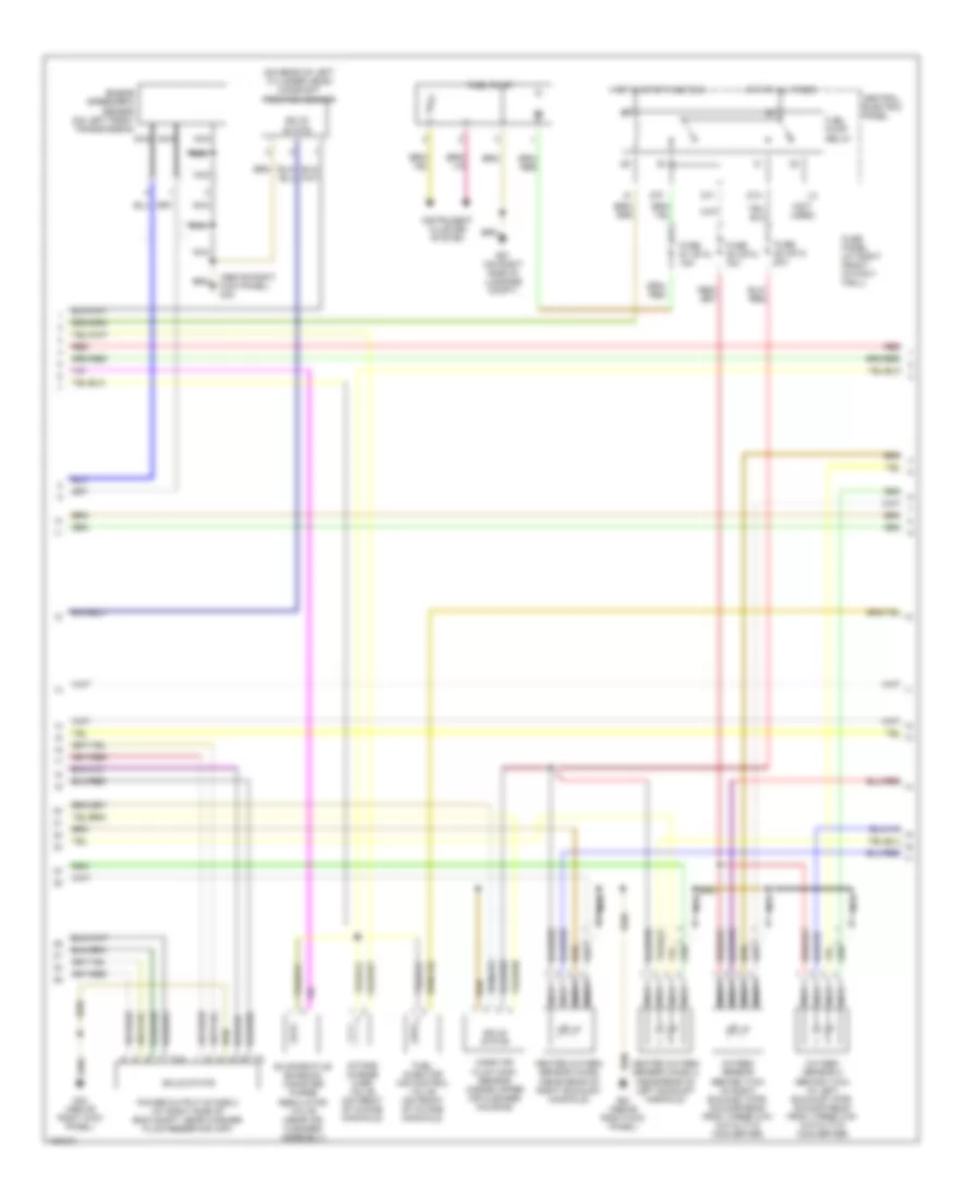 4 2L Engine Performance Wiring Diagram 2 of 3 for Audi A8 1999