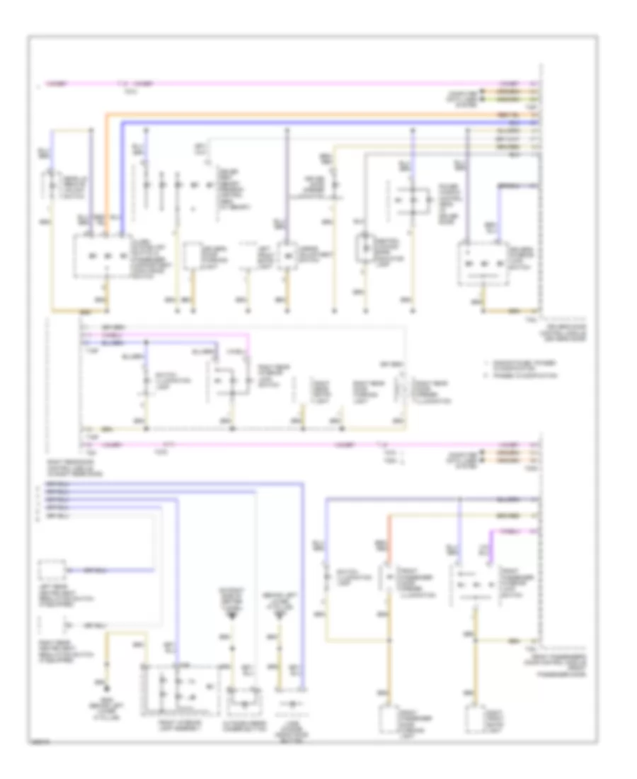 Instrument Illumination Wiring Diagram (2 of 2) for Audi Q5 2.0T 2011