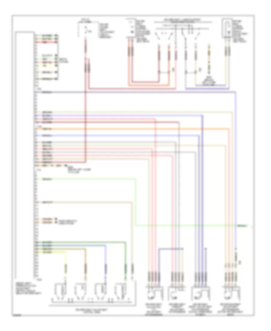 Memory Systems Wiring Diagram 1 of 3 for Audi Q5 2 0T 2011